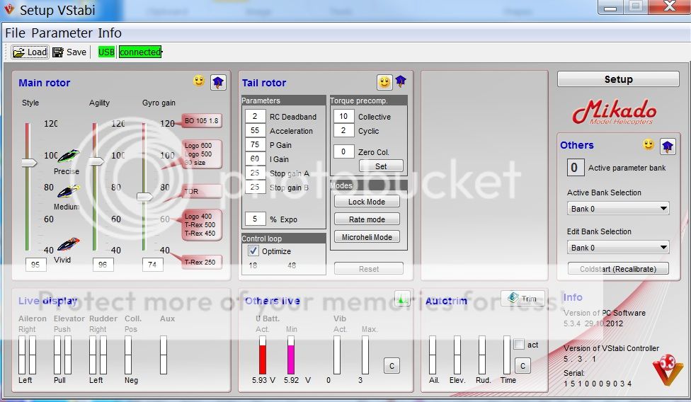x5 and mini vbar HeliFreak
