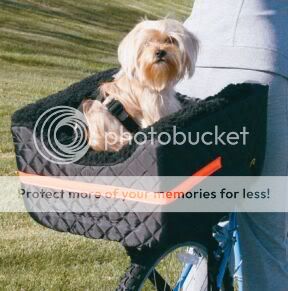 Pet Dog Cat Lookout Carrier Bicycle Seat w/harness 24lb  